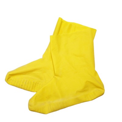 Latex boots cover Yellow latex nuke boot Latex Shoe Cover