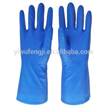 green industrial oil resistant nitrile gloves