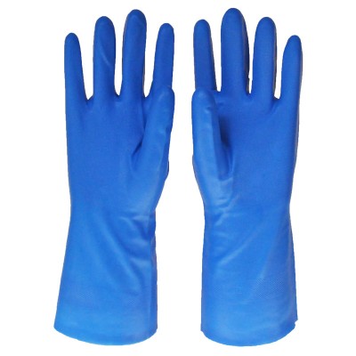 blue industrial chemical nitrile gloves Green Color and Industry Application Green Nitrile Gloves