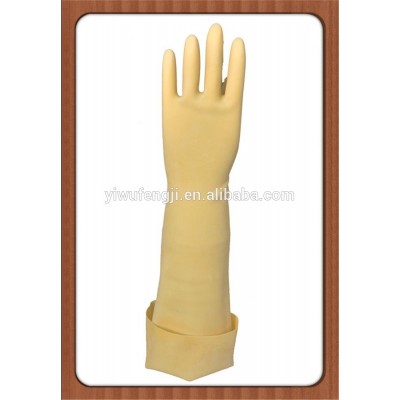 cheap Multi-purpose extra long sleeve household latex gloves