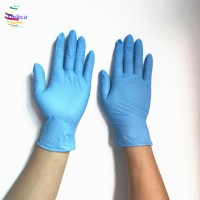 AQL1.5 Powder Free Disposable Nitrile Gloves Medical EN374 EN455 SGS