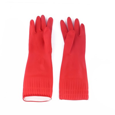 38cm long sleeve dish washing laundry household glove cleaning glove