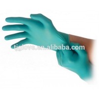 high quality cheap disposable nitrile gloves with powder medical gloves